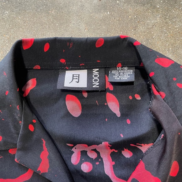 Vintage Marvel Mecca Cyborg 2001 All Over Print Button Up Shirt size 14-16 - Picture 3 of 5